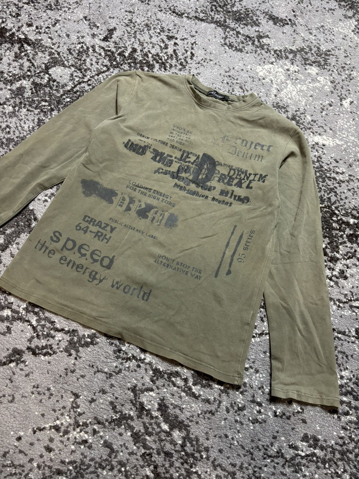 Japanese Brand Vintage y2k crazy 64-rh Symbols Alternative LongSleeve Size M / US 6-8 / IT 42-44 - 2 Thumbnail