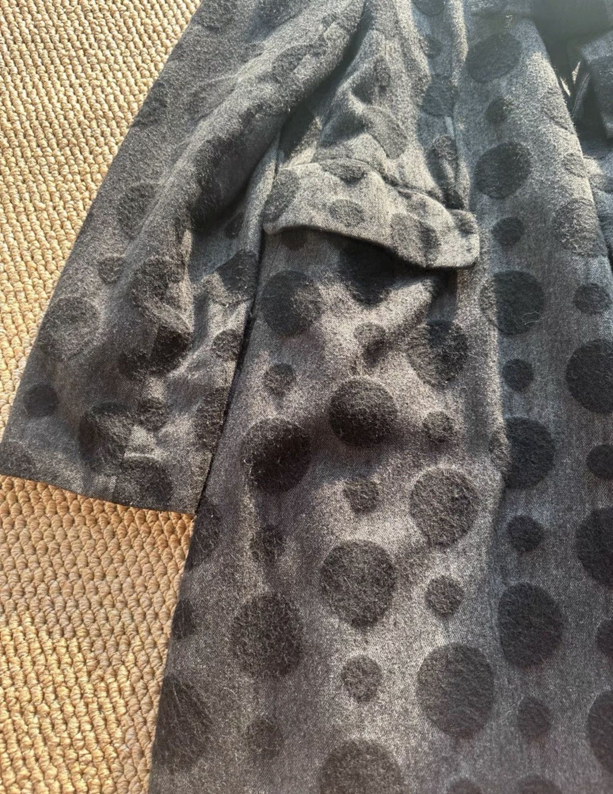 Comme des Garcons COMME des GARÇONS Polka Dot Wool Coat K23 Size S / US 4 / IT 40 - 4 Thumbnail