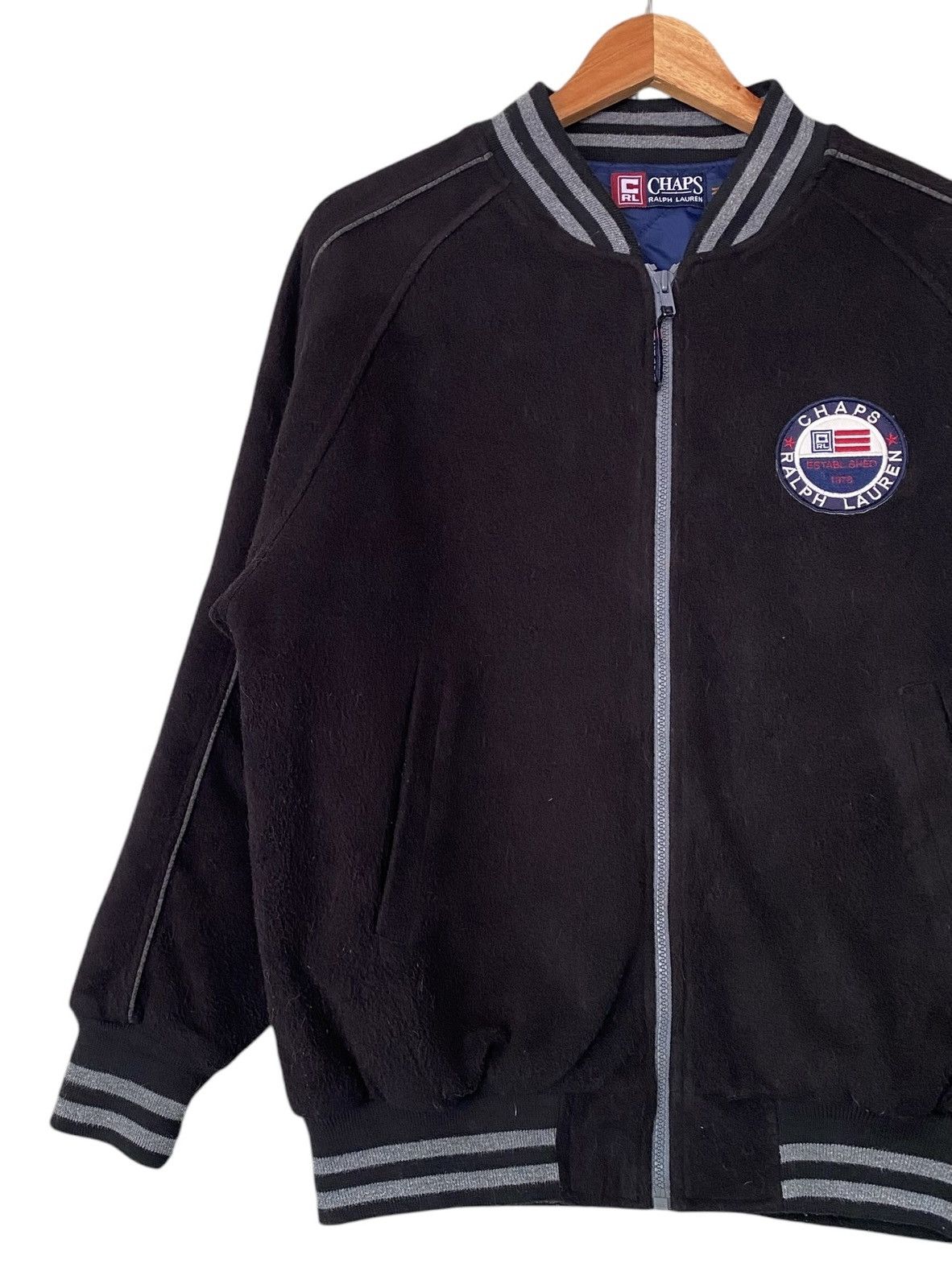 Chaps Ralph Lauren Black Fleece CHAPS RALPH LAURENT Zipper Jacket (M) Size US M / EU 48-50 / 2 - 3 Thumbnail