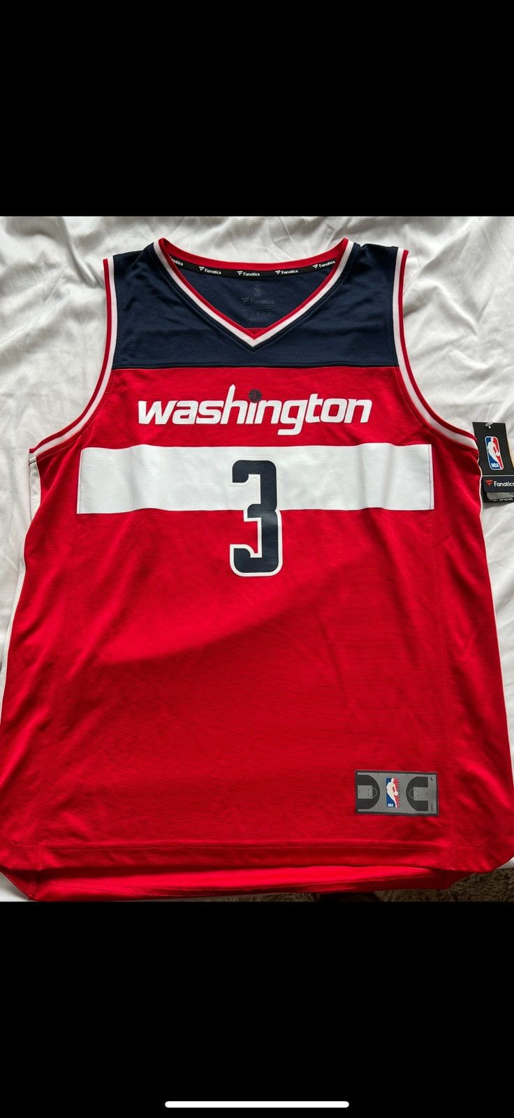 NBA Adult Washington Wizards Bradley Beal Jersey Size US L / EU 52-54 / 3 - 1 Thumbnail