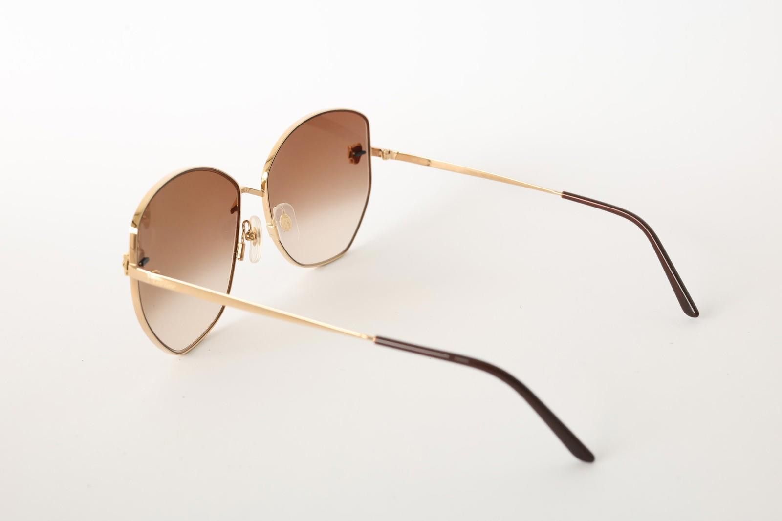 Cartier New Cartier eyewear optical sunglasses CT0400S 002 gold Size ONE SIZE - 5 Thumbnail