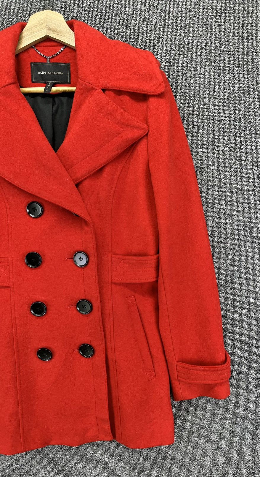 Bcbgmaxazria Bcbg Maxazria Max Mara Trench Coat Long Jacket Size S / US 4 / IT 40 - 4 Thumbnail