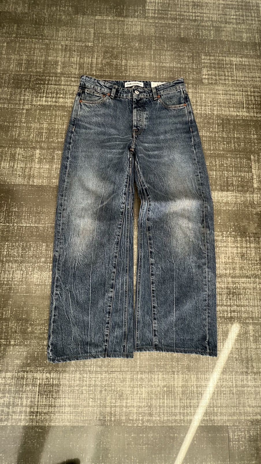 Our Legacy Deadline Wash Treble Cut Jeans Size US 31 - 1 Thumbnail