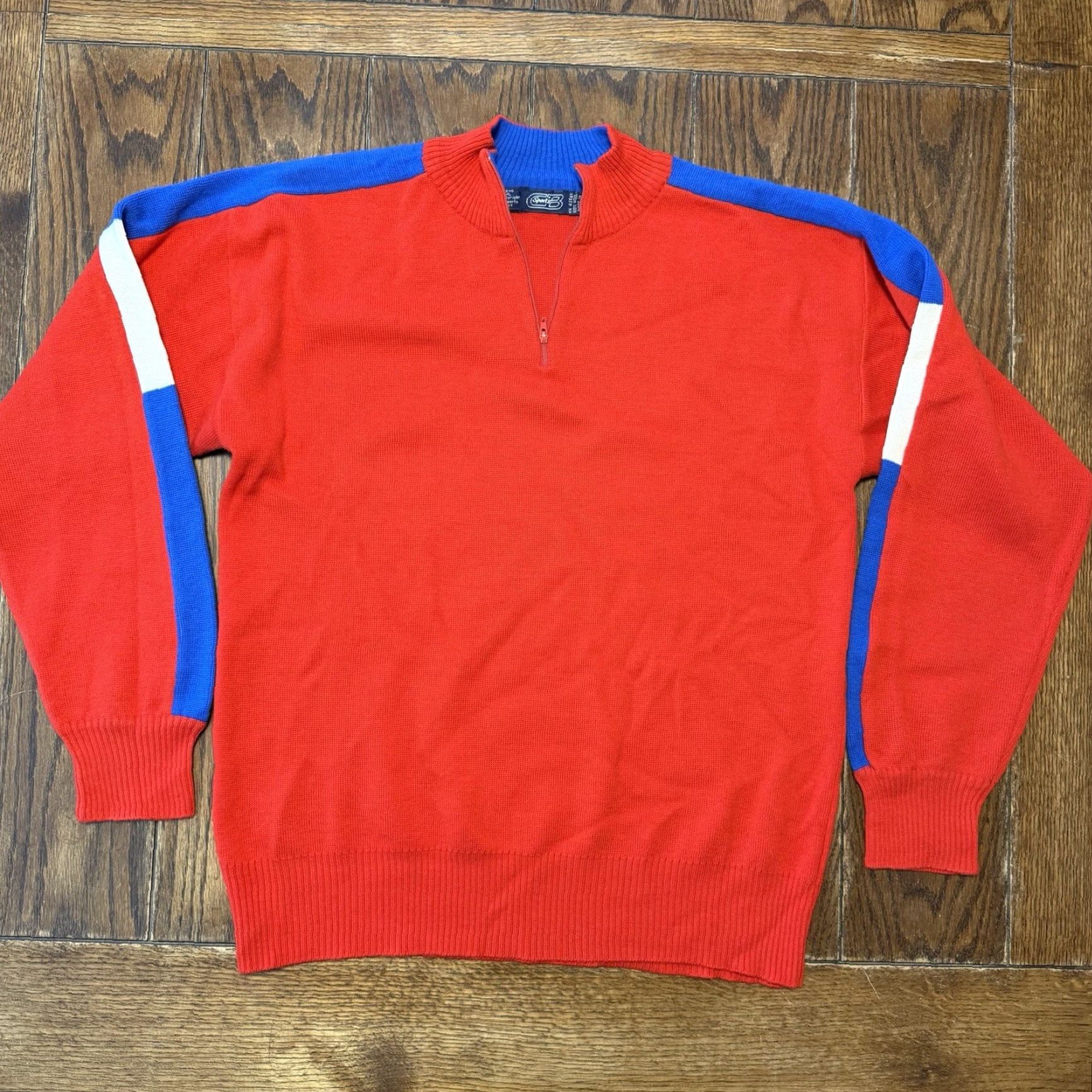 Cutter & Buck Cutter Buck Sweater Mens Large Red CB Sports Quarter Zip Pullover Sport Sportswear Catchall (No extra text) Size US L / EU 52-54 / 3 - 2 Thumbnail
