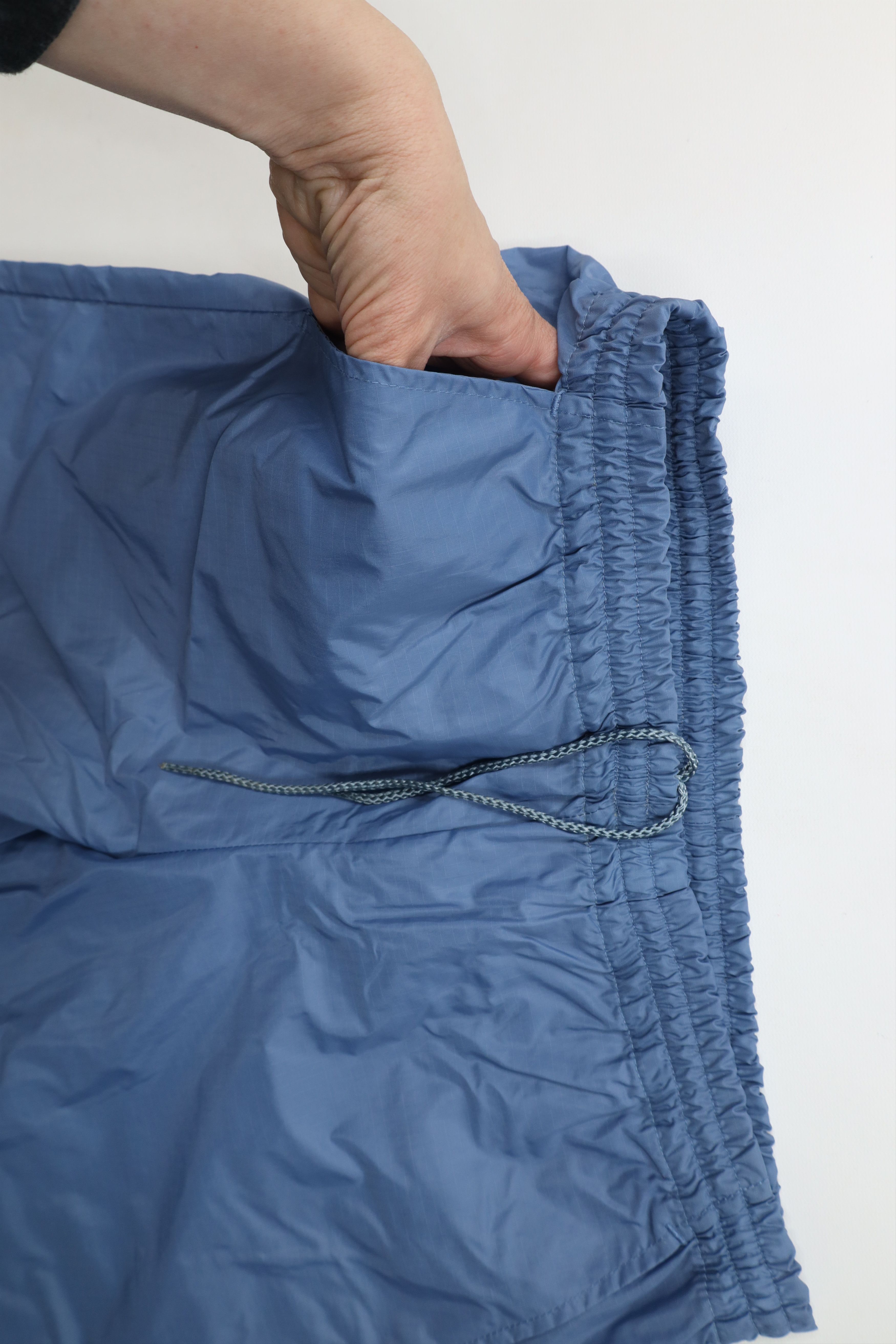 Brooks × Vintage Vintage 80s 90s Brooks Running Wide Leg Windbreaker Pants Size US 32 / EU 48 - 8 Thumbnail