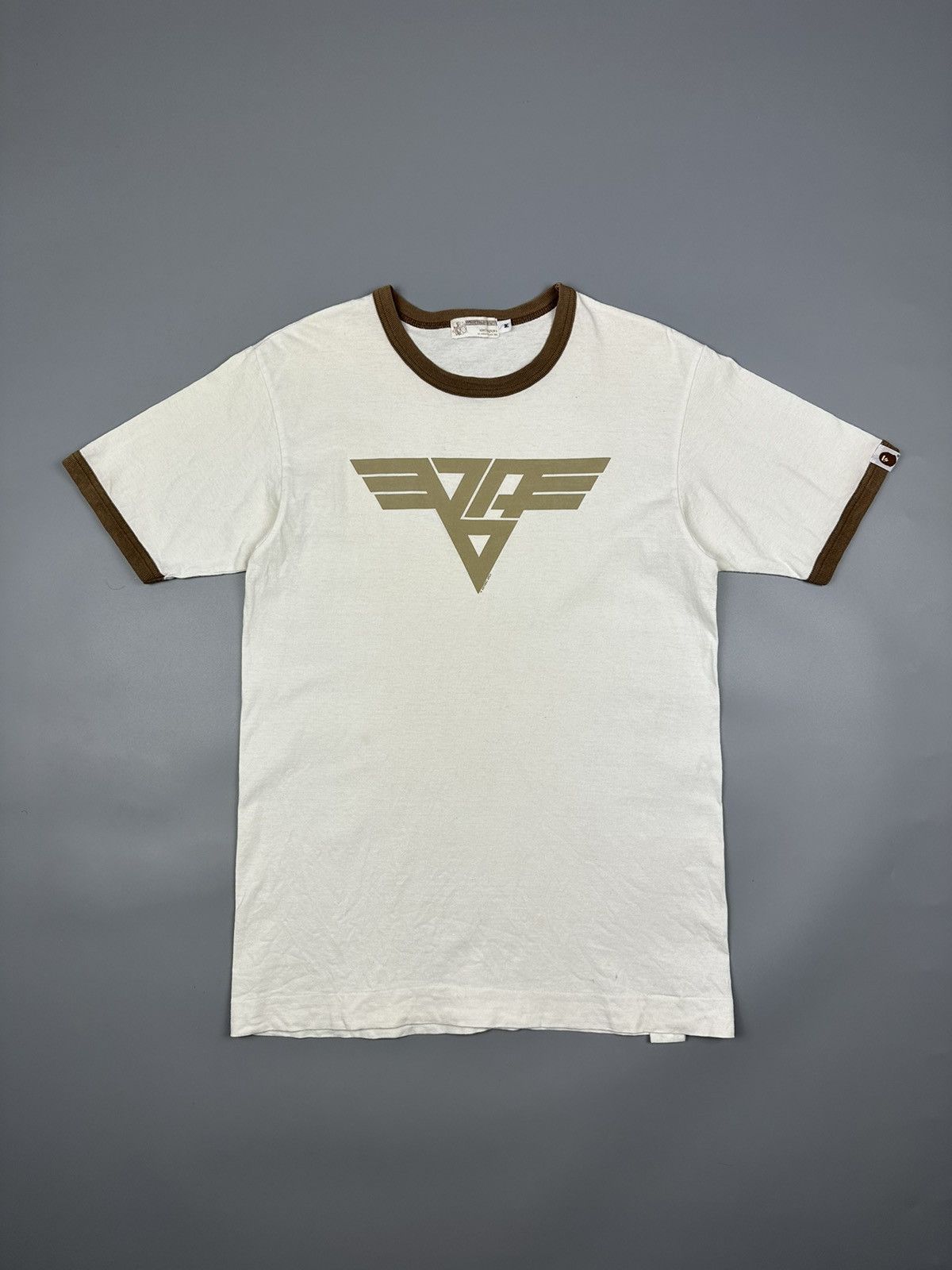 Bape × Vintage Vintage Bape Ringer Van Halen Design Tee Size US M / EU 48-50 / 2 - 1 Thumbnail
