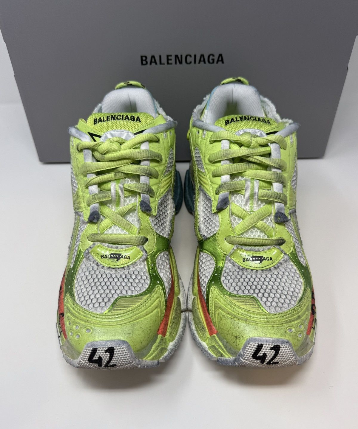 Balenciaga Balenciaga Marathon Runner Sneaker Yellow Unreleased Demna Size US 9 / EU 42 - 2 Thumbnail
