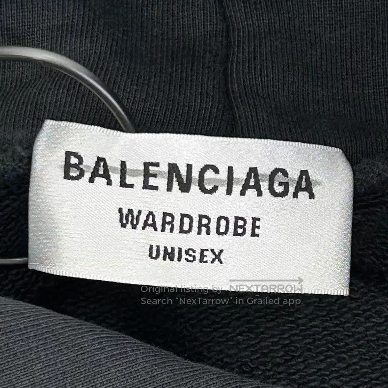Balenciaga Balenciaga Coke Wave Lettering Embroidered Hooded Sweatshi Size US M / EU 48-50 / 2 - 3 Thumbnail