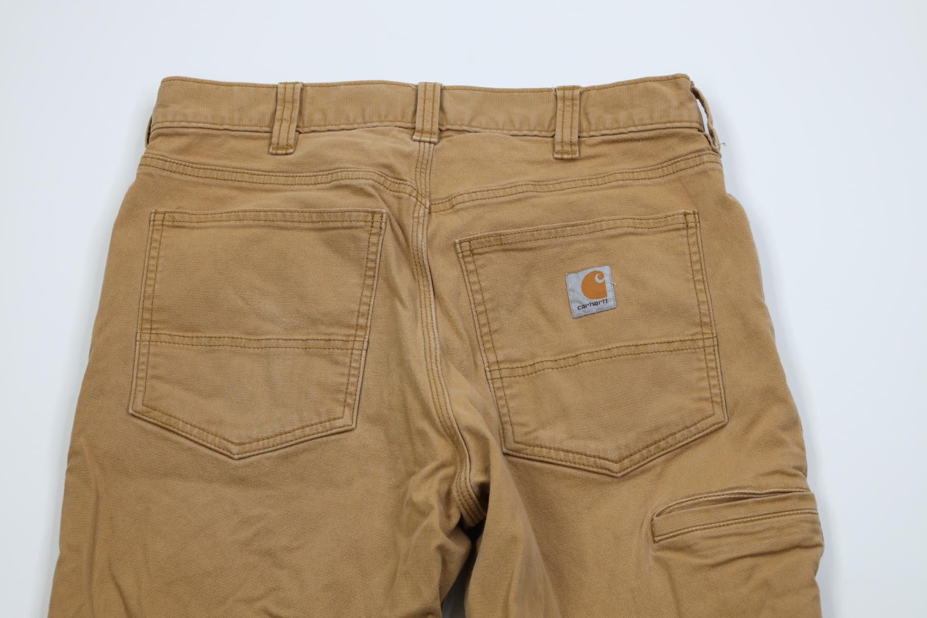 Carhartt Vintage Y2K Carhartt Relaxed Fit Stretch Canvas Pants Brown Size US 32 / EU 48 - 10 Thumbnail
