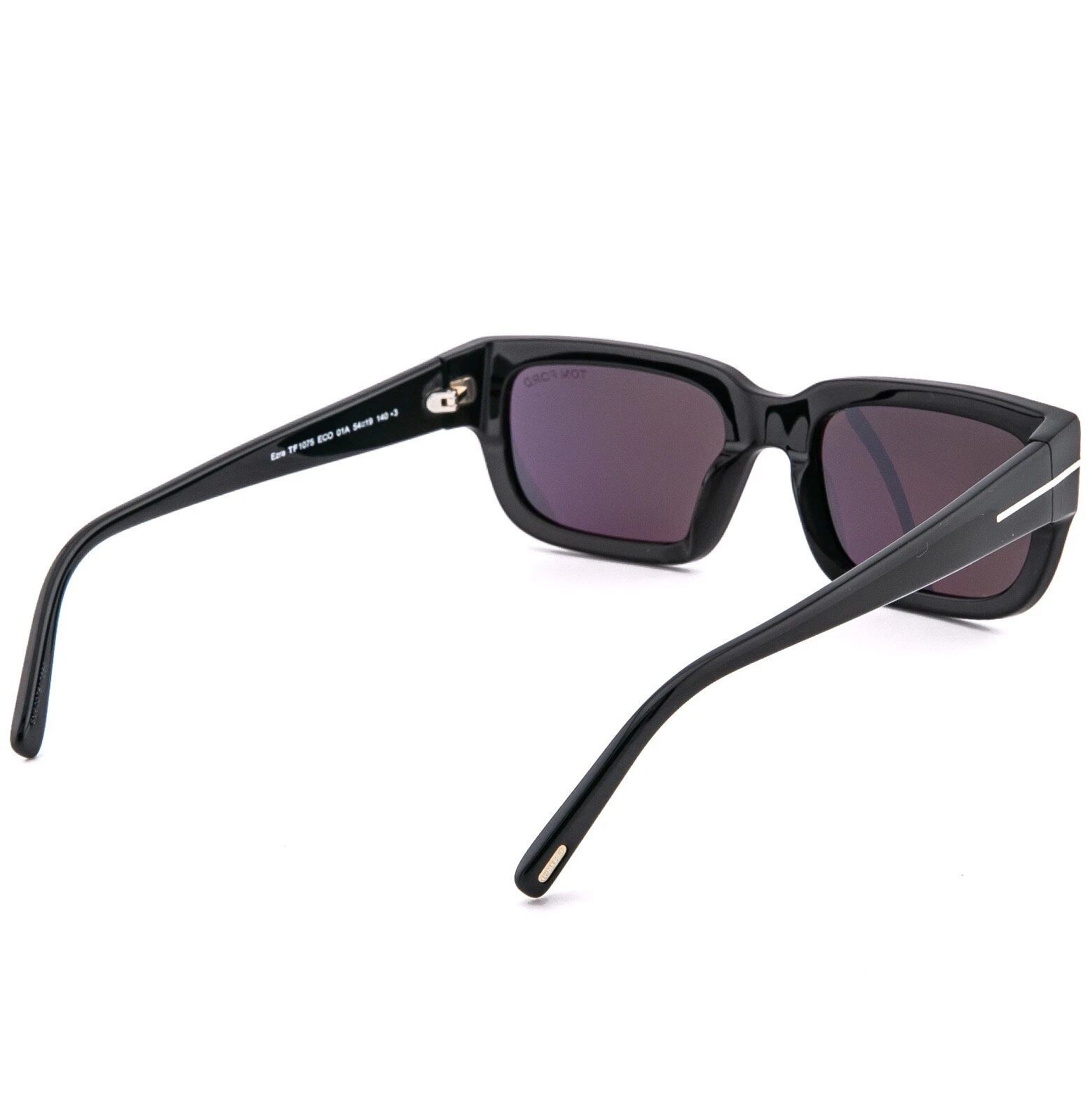 Tom Ford TOM FORD Ezra TF1075 01A Black Sunglasses 1075 FT1075 Size ONE SIZE - 5 Thumbnail