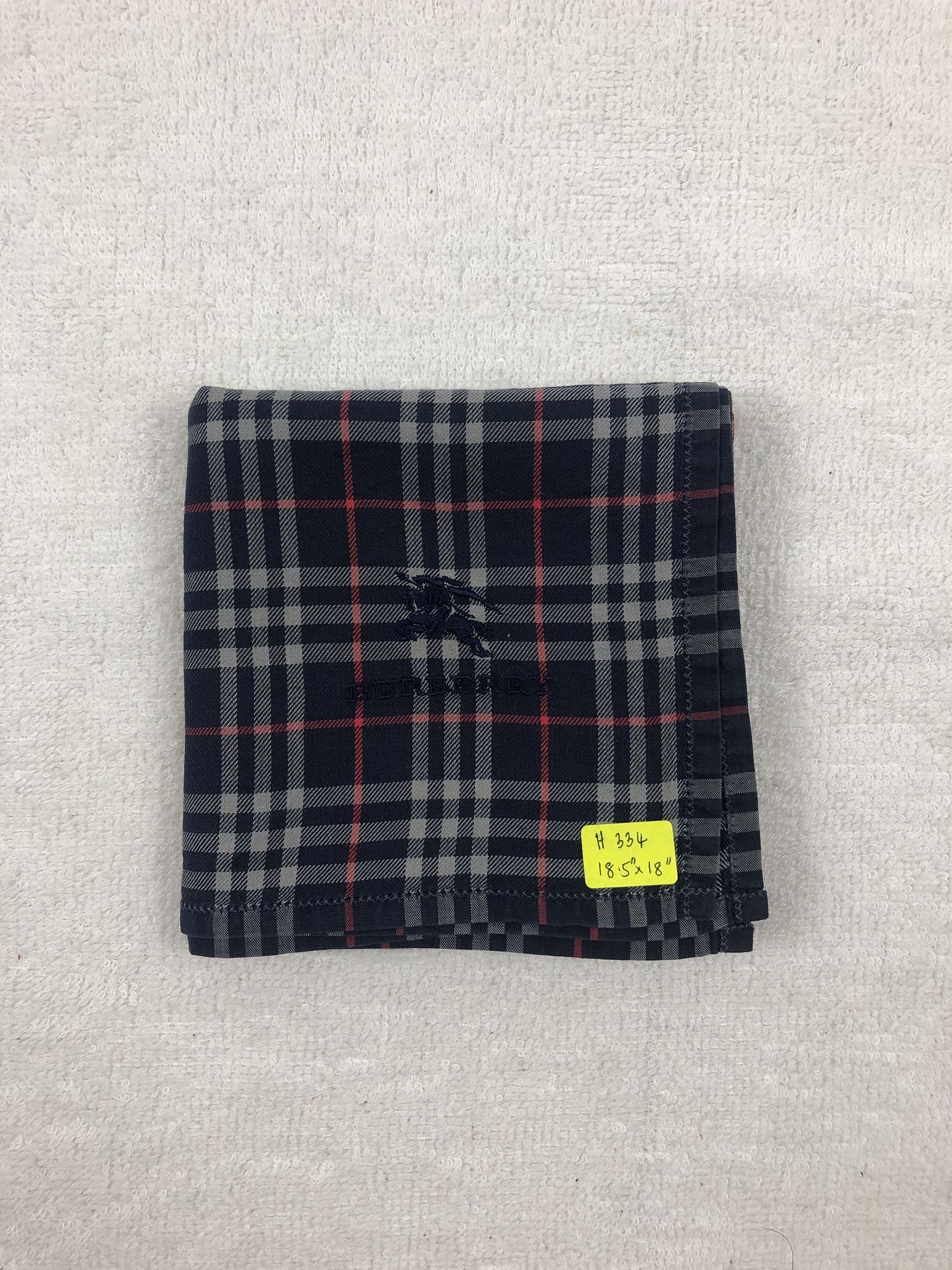 Burberry Vintage Burberry Handkerchief / Bandana / Neckerchief Size ONE SIZE - 5 Thumbnail