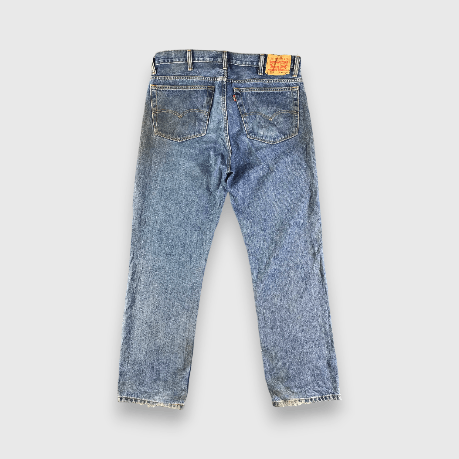 Levi's Vintage Blue Wash Levis 516 Jeans-J4249 Size US 39 - 2 Thumbnail