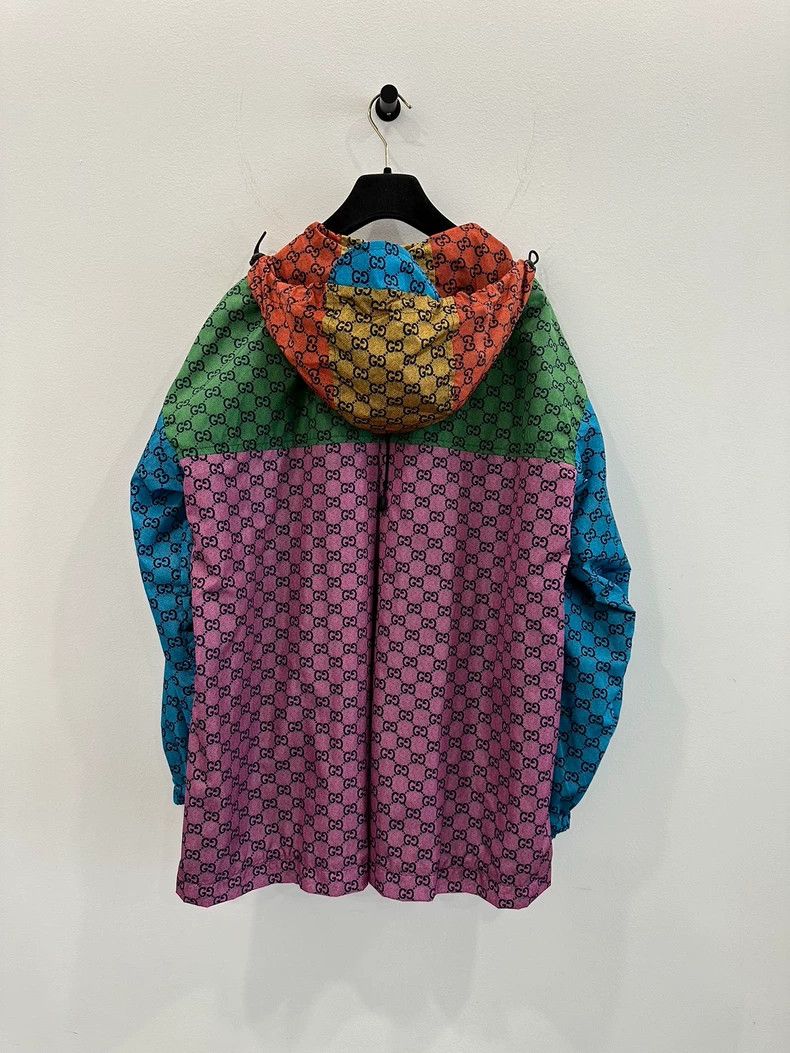 Gucci Gucci Rainbow old flower full print logo four-color matchin Size US S / EU 44-46 / 1 - 3 Thumbnail