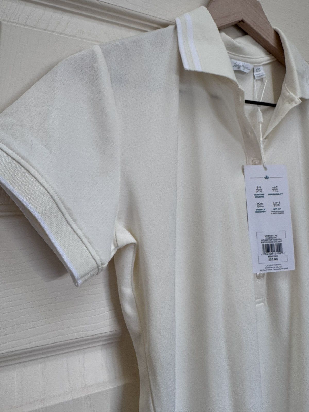 Other Hagen golf polo cream ivory New sport ivory old money Size XS / US 0-2 / IT 36-38 - 6 Thumbnail