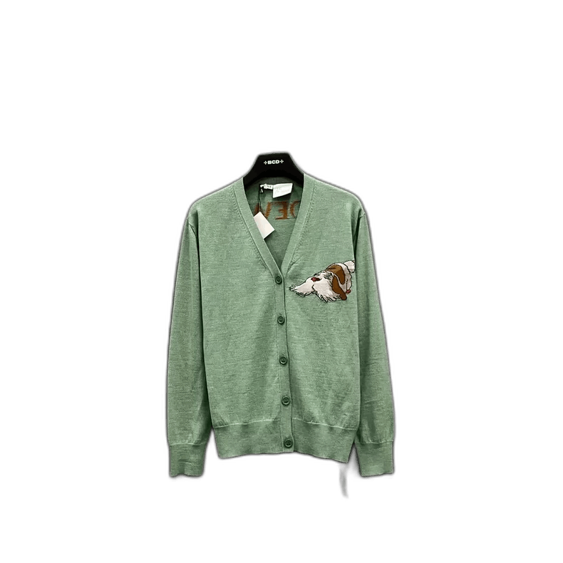 Loewe LOEWE Cardigan with Cartoon Anime Pattern Size US S / EU 44-46 / 1 - 1 Thumbnail