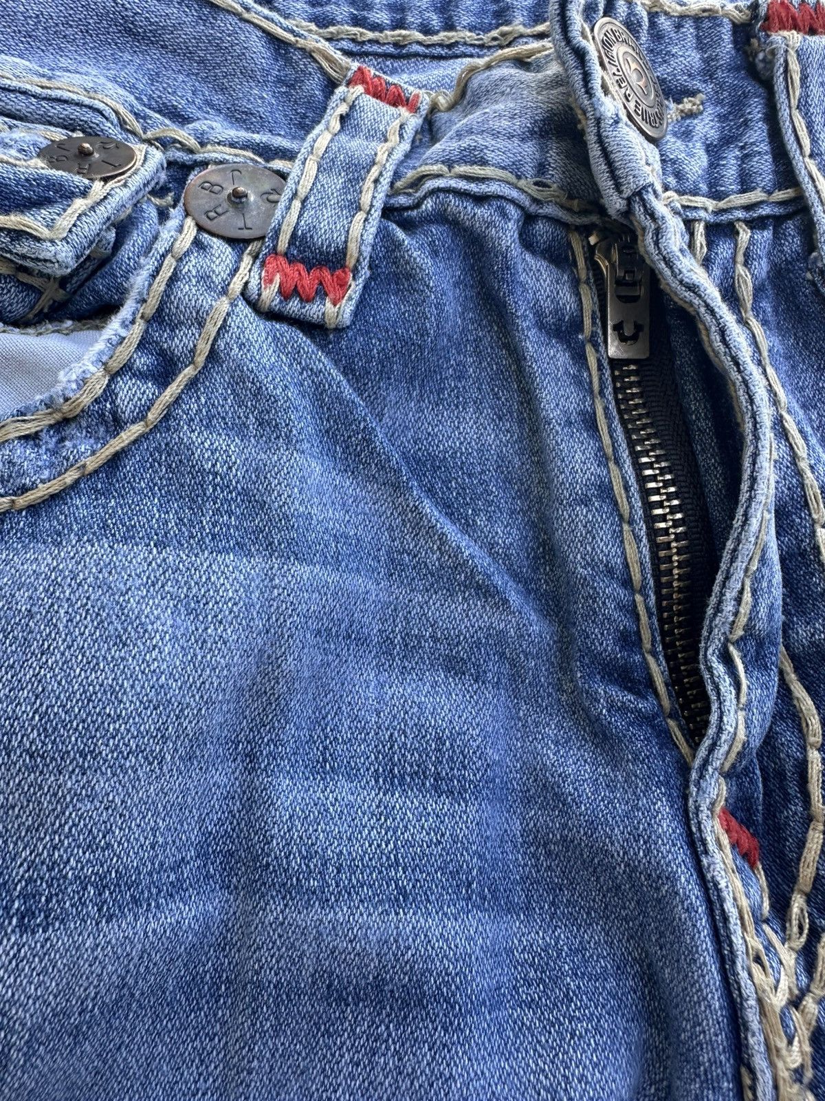 True Religion True Religion Ricky Super T jean “Antelopes” Size US 33 - 6 Thumbnail