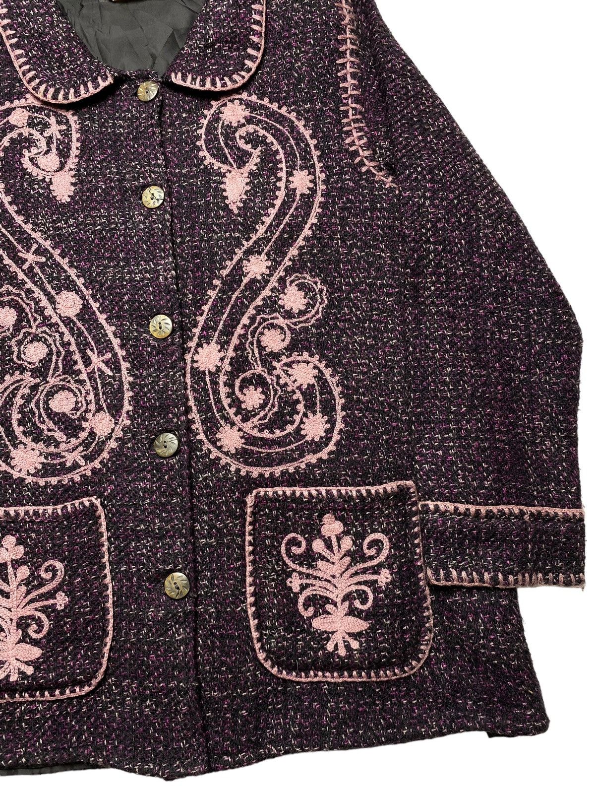 Japanese Brand 2000s Malaika - Knitted Jacket Hysteric Style Size M / US 6-8 / IT 42-44 - 4 Thumbnail