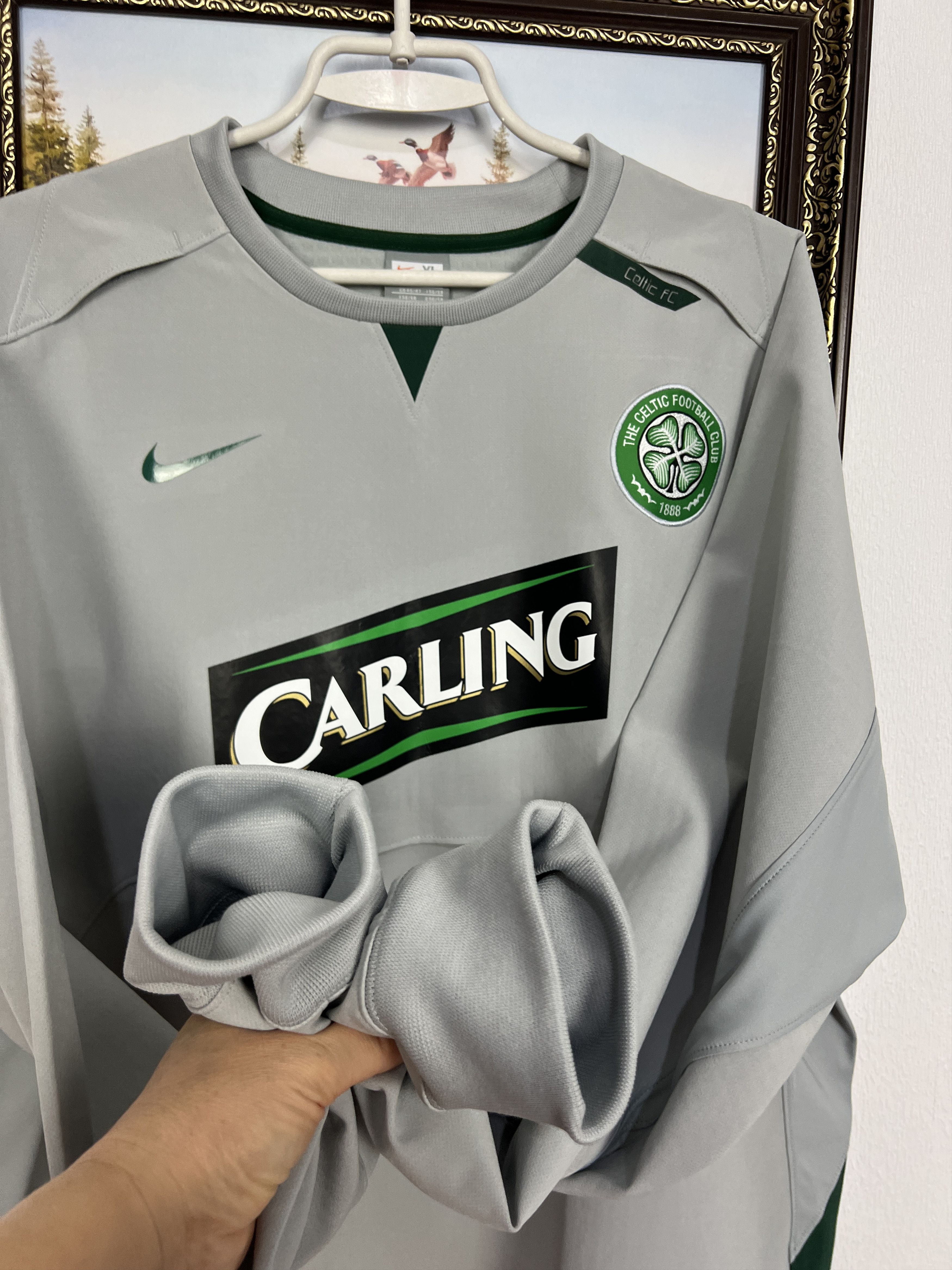 Nike Celtic Football Train Sweatshirt Soccer Track Top Rare Size US XL / EU 56 / 4 - 5 Thumbnail