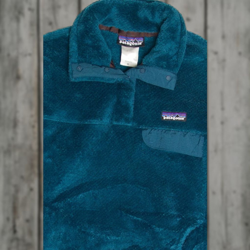 Patagonia Patagonia Blue Polartec Quarter Snap Pullover Size US M / EU 48-50 / 2 - 1 Thumbnail