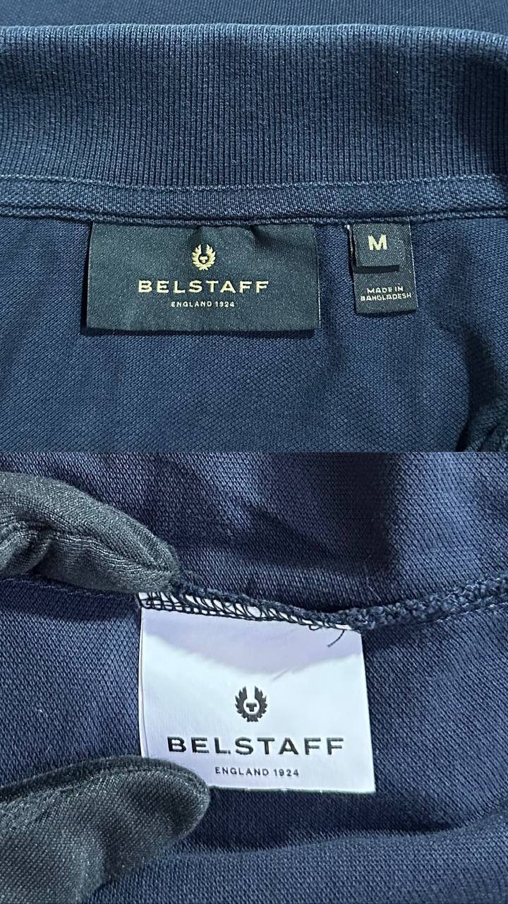 Belstaff Belstaff Polo t Shirt Cotton dark blue classic Size US M / EU 48-50 / 2 - 12 Thumbnail