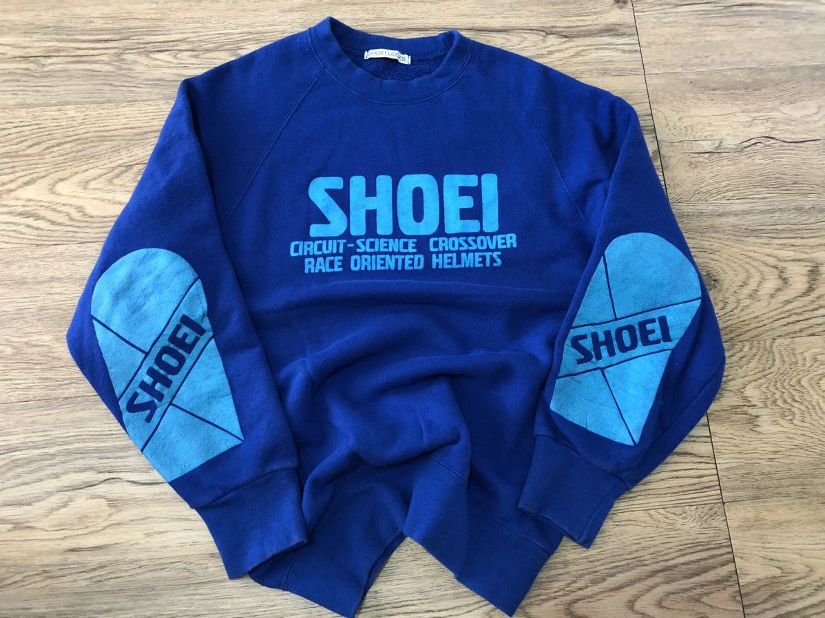 Vintage Vintage 90’s Shoei sweatshirt Size US M / EU 48-50 / 2 - 1 Thumbnail