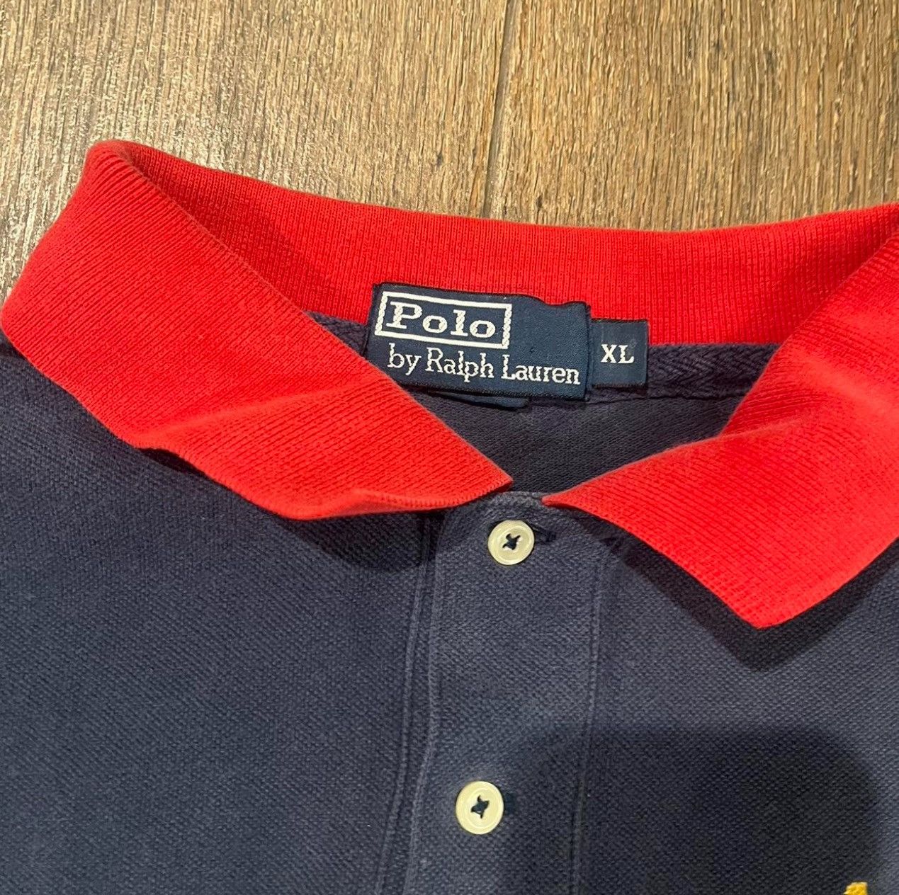 Polo Ralph Lauren × Ralph Lauren × Vintage Men’s Polo Ralph Lauren Pony Size XL New York Quality Polo Size US XL / EU 56 / 4 - 4 Thumbnail