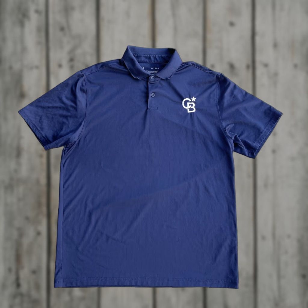 Under Armour Under Armour Shirt Men Large Blue Short Sleeve Polo Stretch The Performance Golf Size US L / EU 52-54 / 3 - 1 Thumbnail