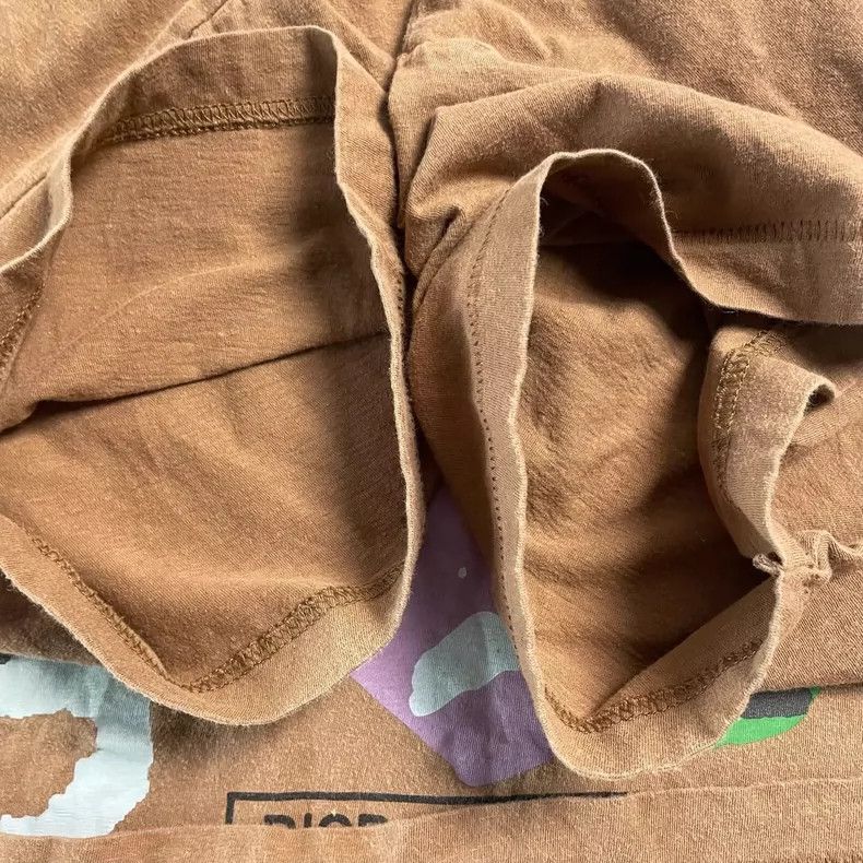 Dior Dior Brown travis scott co-branded short sleeves Size XS / US 0-2 / IT 36-38 - 4 Thumbnail
