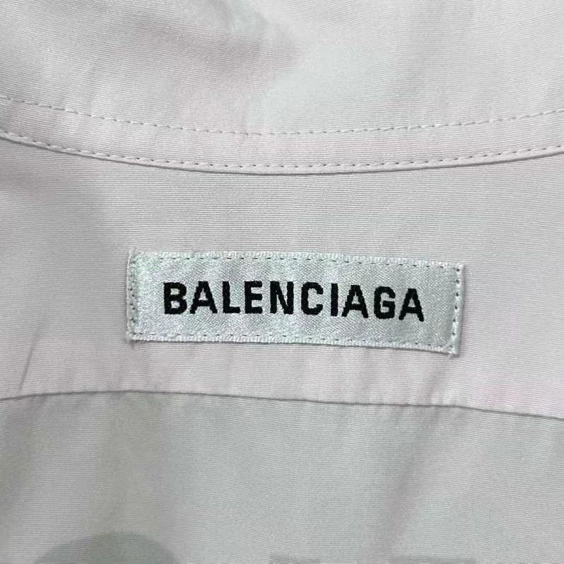 Balenciaga Balenciaga size 38 Printed logo shirt Size XS / US 0-2 / IT 36-38 - 5 Thumbnail