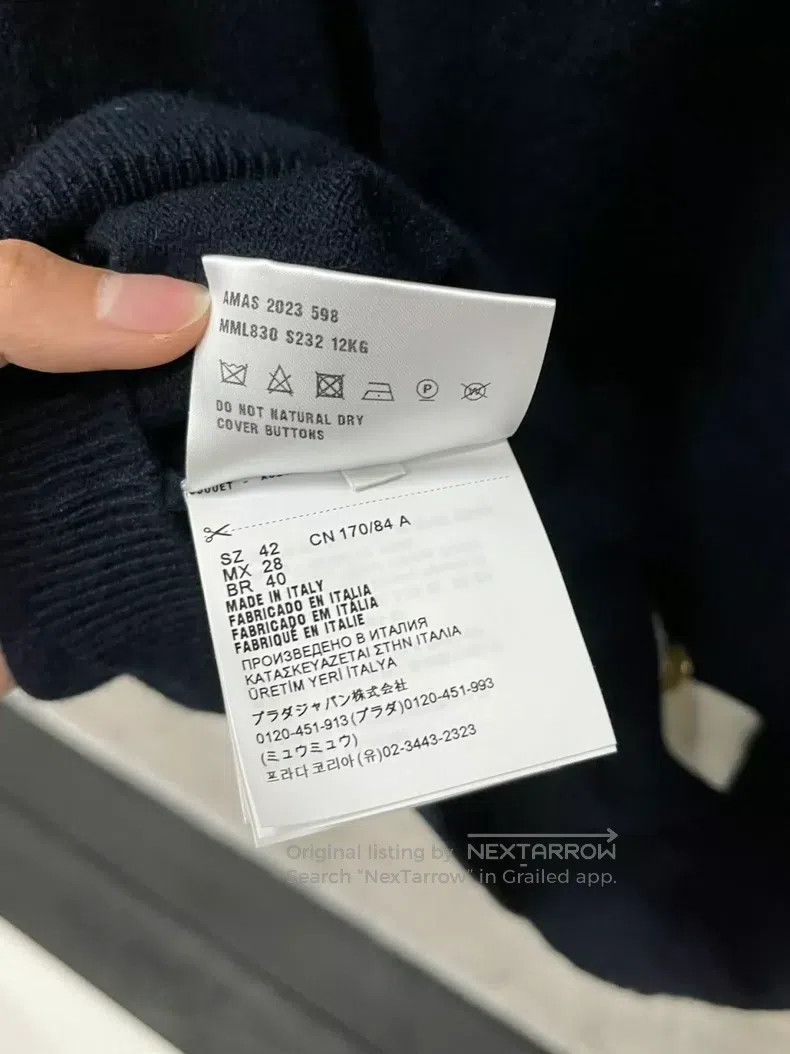 Miu Miu Miu Miu 42 Sweater short sleeve Size L / US 10 / IT 46 - 7 Thumbnail