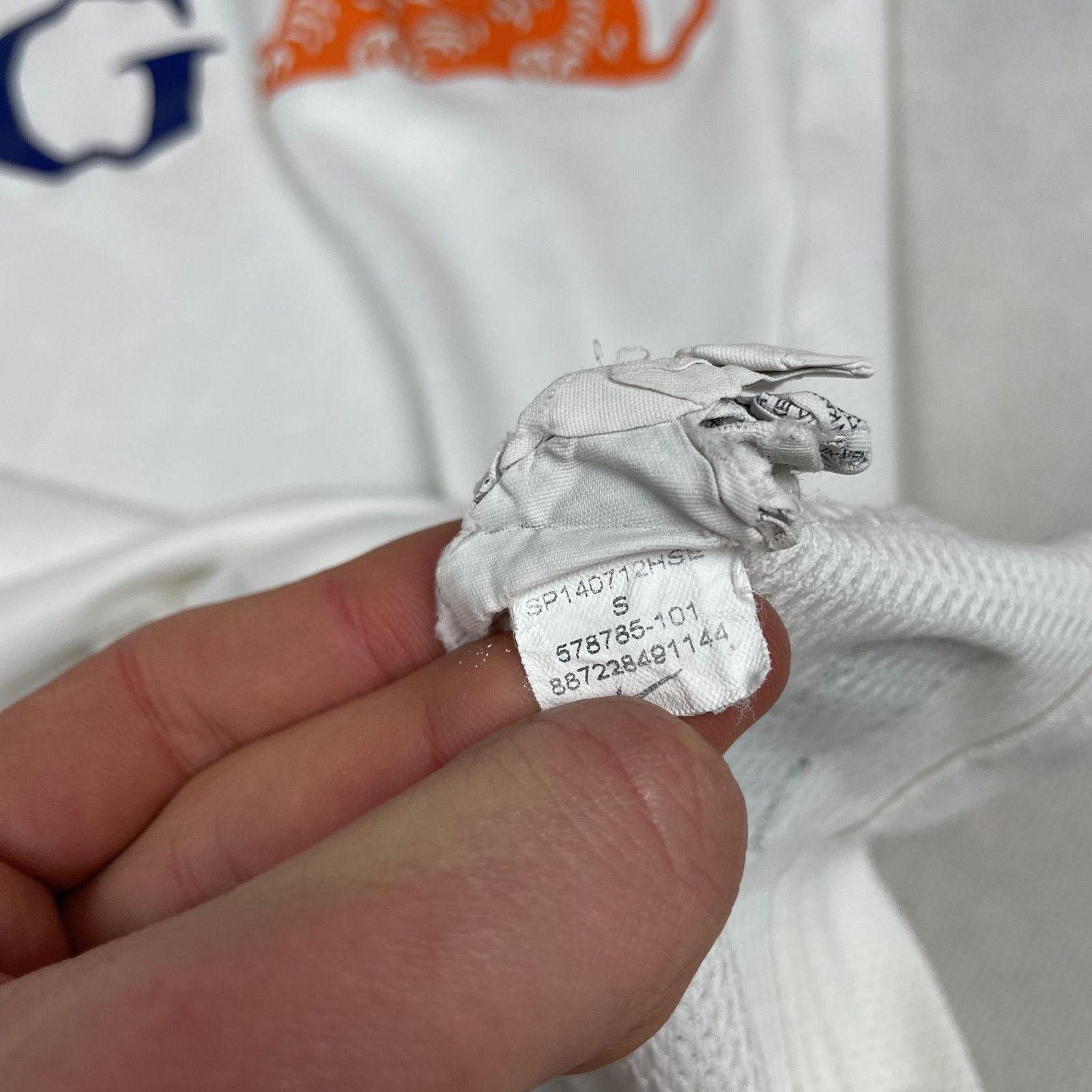 Nike Nike Men's White Netherlands National Football Team Jersey S Size US S / EU 44-46 / 1 - 14 Thumbnail