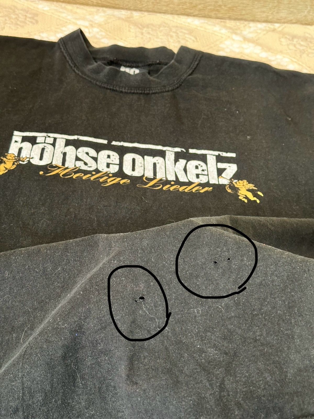 Band Tees 🔥 Bohse Onkelz Germany Rock Band T Shirt Metal Punk Vintage Size US XL / EU 56 / 4 - 7 Thumbnail