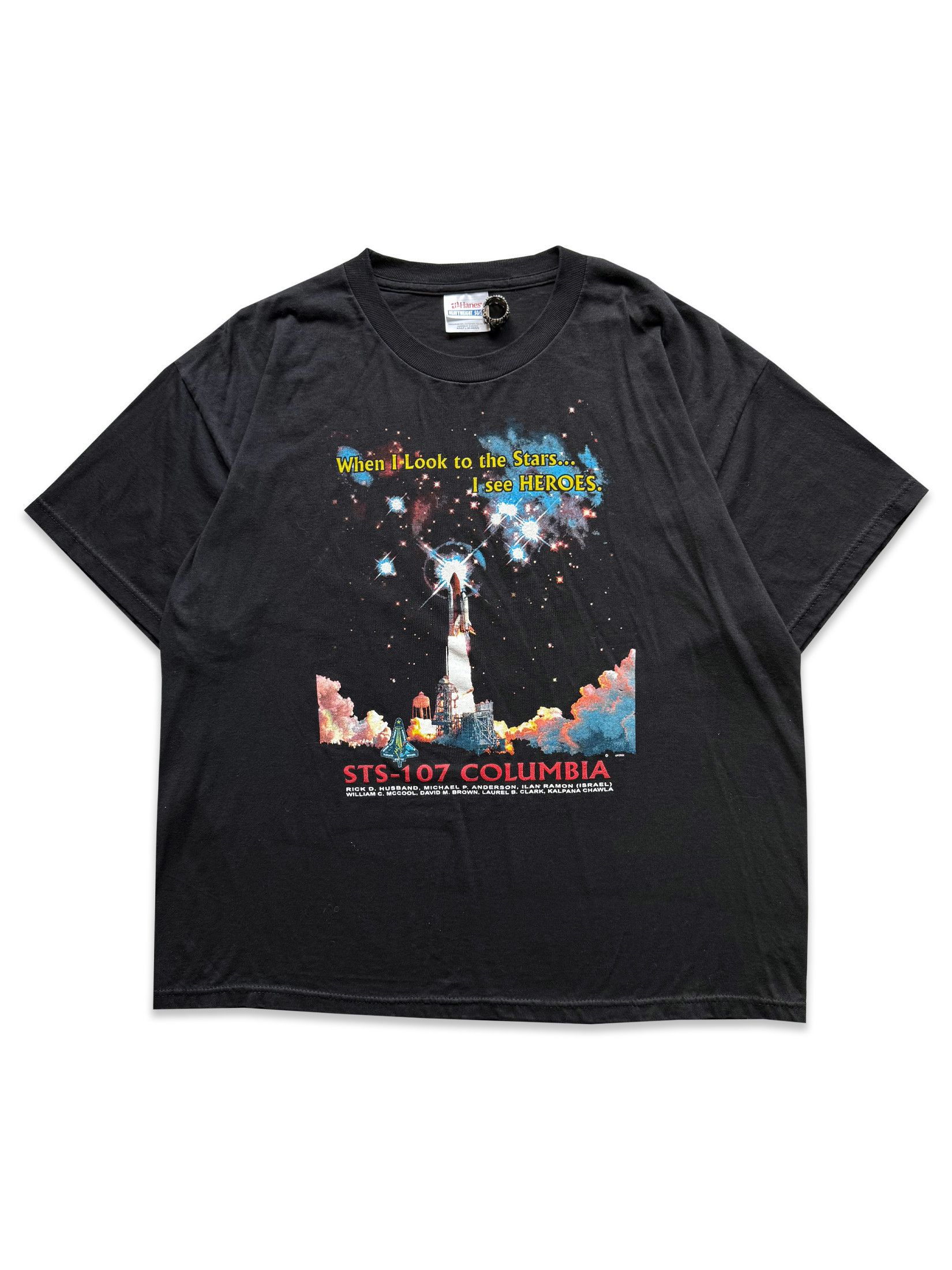 Vintage 2003 Vintage NASA STS-107 Columbia Memorial Tee (#2) Size US XL / EU 56 / 4 - 1 Thumbnail