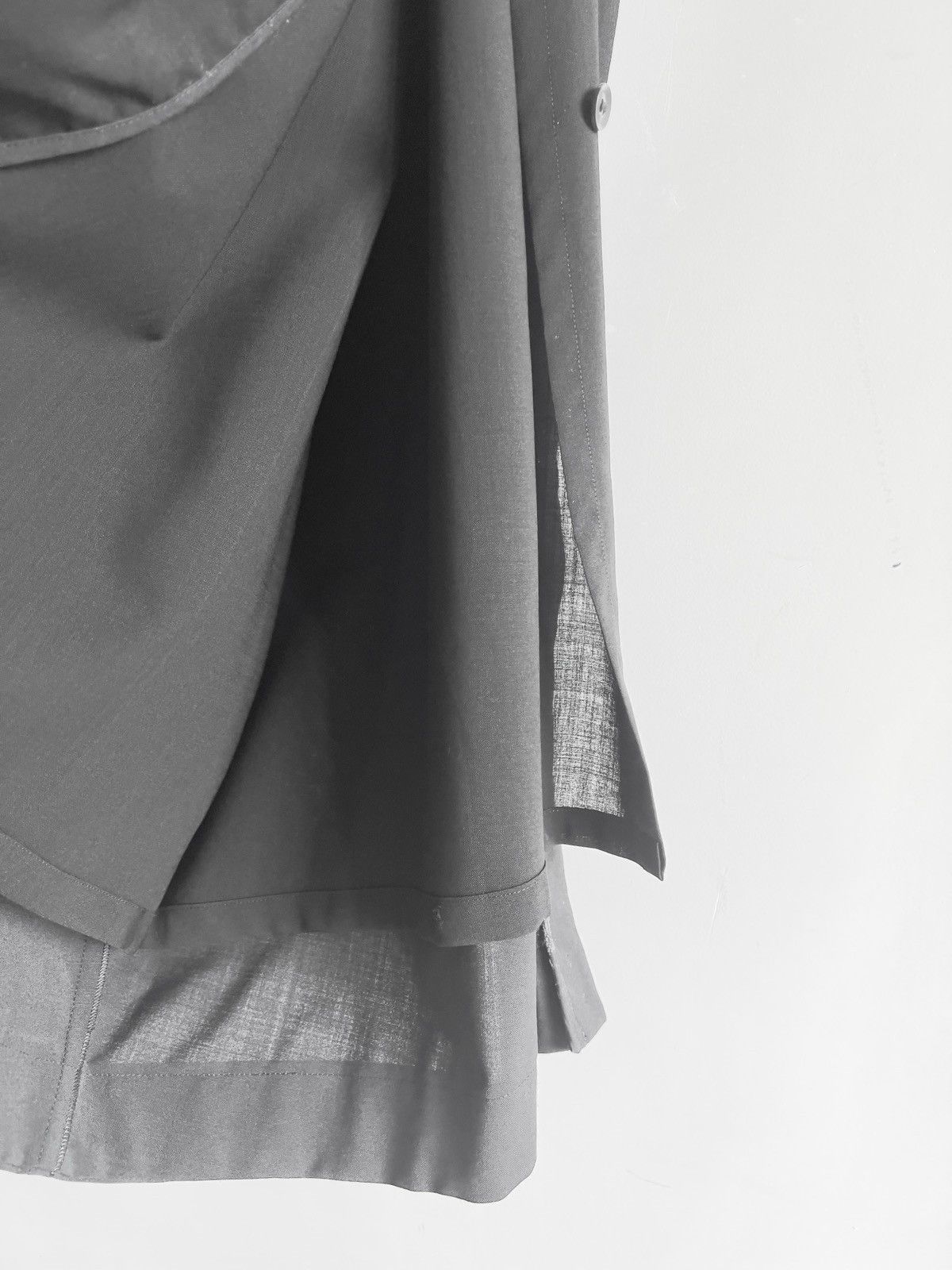 Yohji Yamamoto Yohji Yamamoto Pour Homme - Triple Layered Wide Pants Size US 30 / EU 46 - 6 Thumbnail