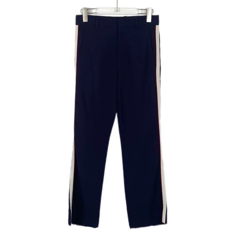 Gucci Gucci Dark blue side striped casual trousers 2502-Nextarrow Size US 28 / EU 44 - 1 Thumbnail