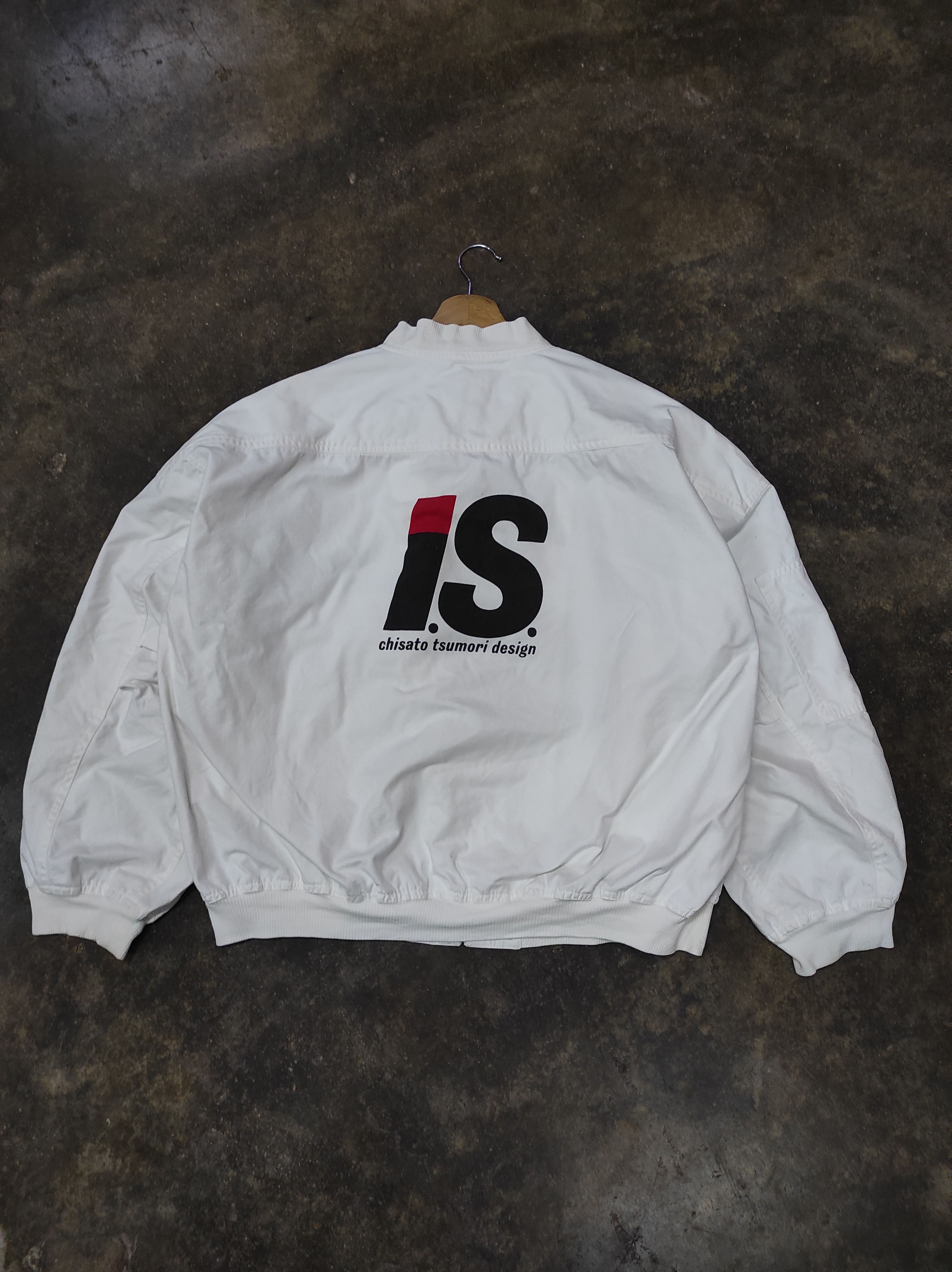 Issey Miyake × Tsumori Chisato × Vintage 80'S CHISATO TSUMORI DESIGN MA-1 COTTON BOMBER JACKET Size US M / EU 48-50 / 2 - 1 Thumbnail