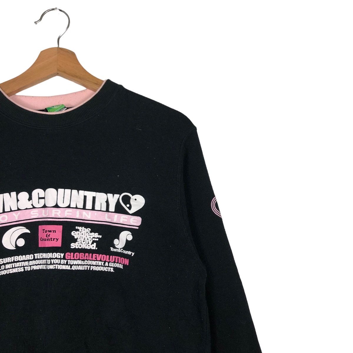 Japanese Brand 🔥Vintage Sweatshirt Hawaii T&C Surf Big Logo Overprint Size US L / EU 52-54 / 3 - 6 Thumbnail
