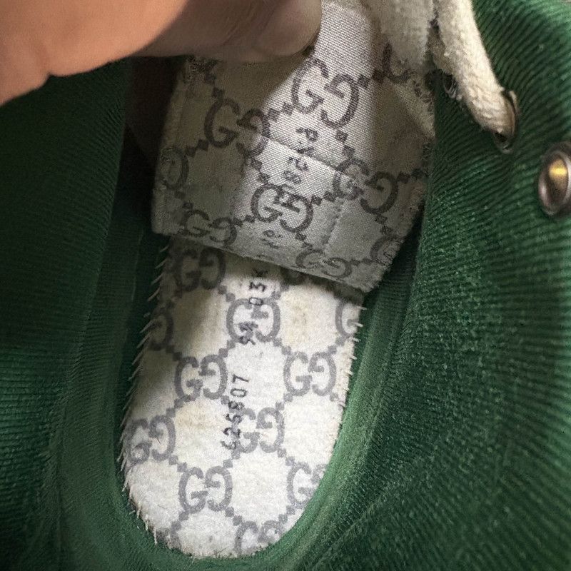 Gucci Gucci 1977 High-Top Canvas Sneakers for Men - Size US 10.5 / EU 43-44 - 9 Thumbnail