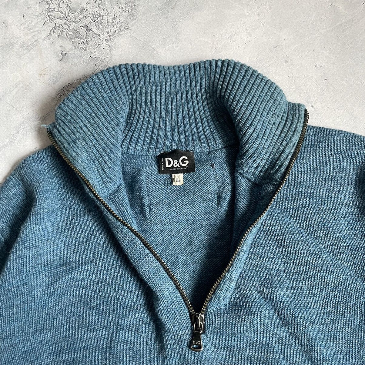 Dolce & Gabbana Vintage Half-Zip Knit – Archive 2000s