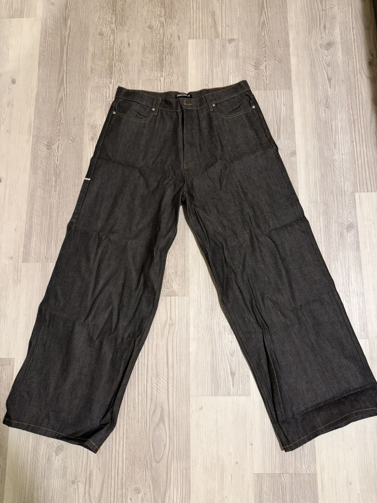 Other Discontd Black Selvedge Baggy Denim Size US 36 / EU 52 - 1 Thumbnail