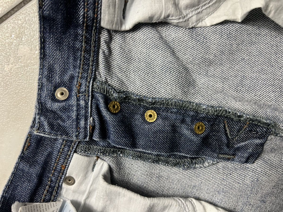 Diesel Vintage 90s Diesel y2k distressed jeans thrashed pants denim Size US 29 - 9 Thumbnail