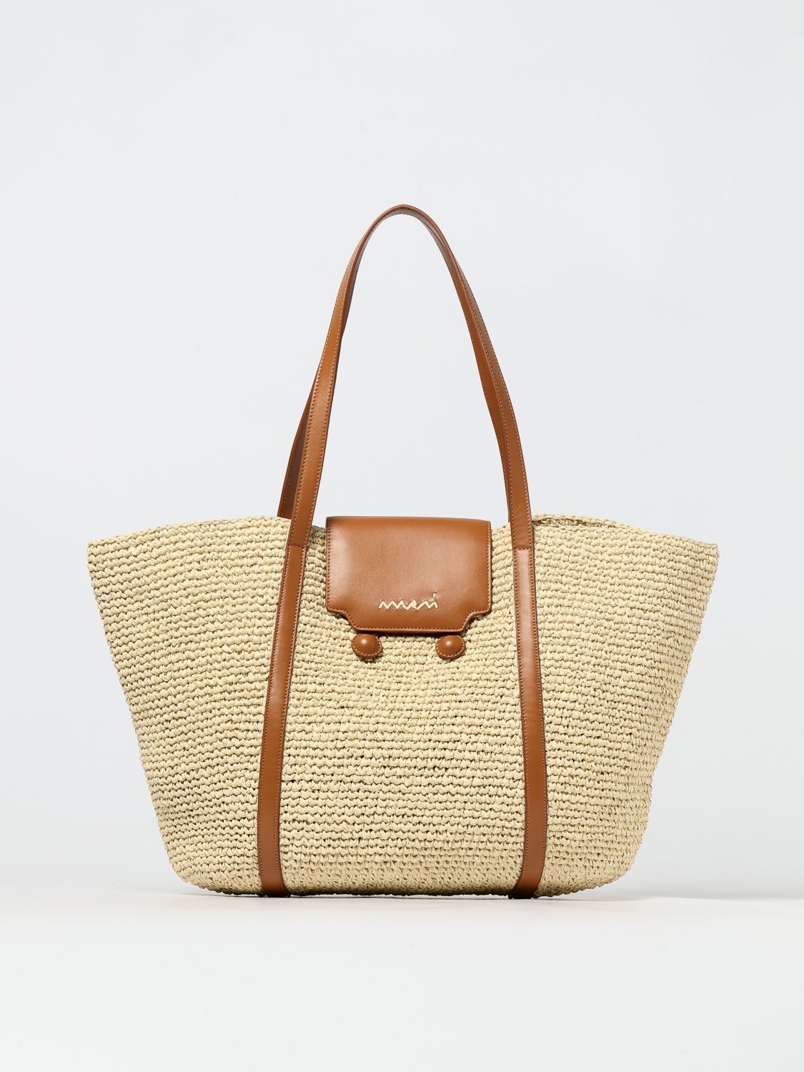 Marni Marni Tote Bags Woman Natural Size ONE SIZE - 1 Thumbnail