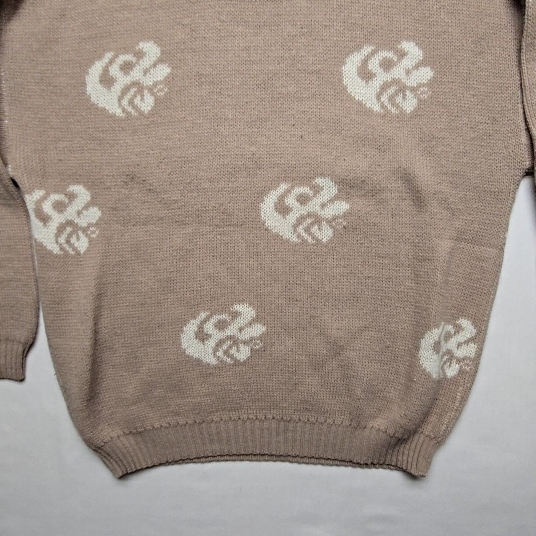 Vintage Vintage Tarazzia Sweater Beige Brown M Turlteneck 80s Size M / US 6-8 / IT 42-44 - 3 Thumbnail
