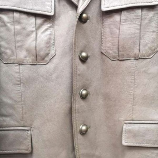 Yohji Yamamoto YOHJI YAMAMOTO A.A.R. Leather Tailored Jacket Brown Size L Men's Pre-owned Size US L / EU 52-54 / 3 - 5 Thumbnail