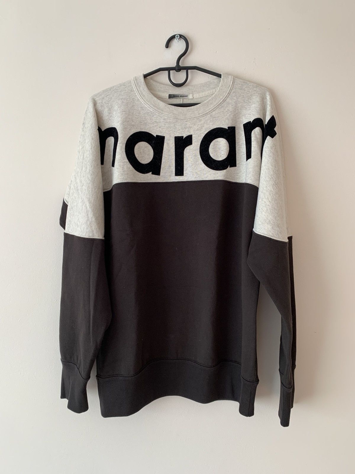 Isabel Marant 🔥ISABEL MARANT BIG LOGO SWEATSHIRT OLD MONEY STYLE Size US M / EU 48-50 / 2 - 8 Thumbnail