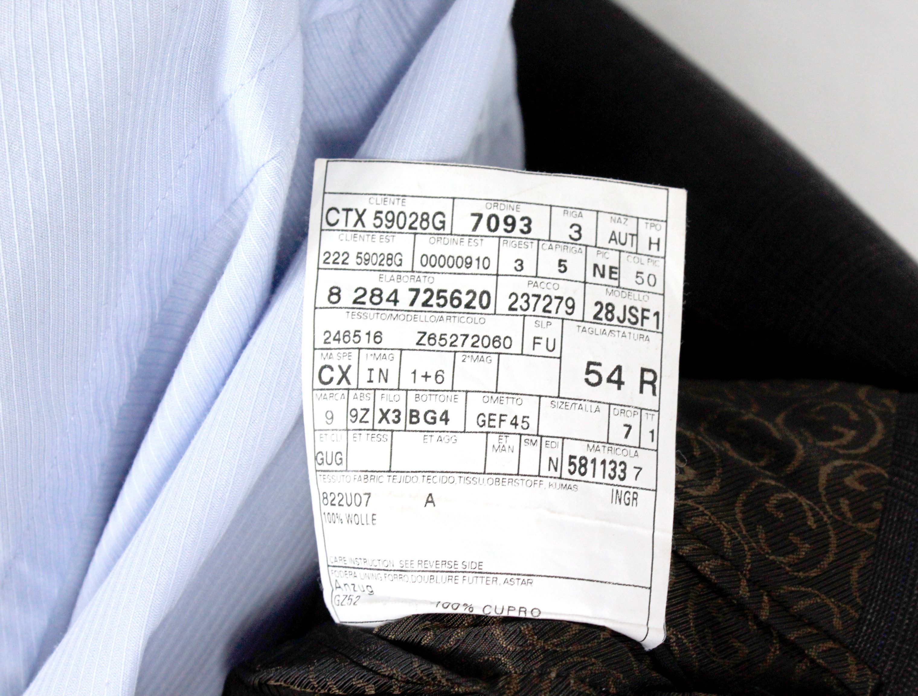 Gucci Gucci by Tom Ford Plaid Check Wool Suit 54 R Size 42R - 11 Thumbnail
