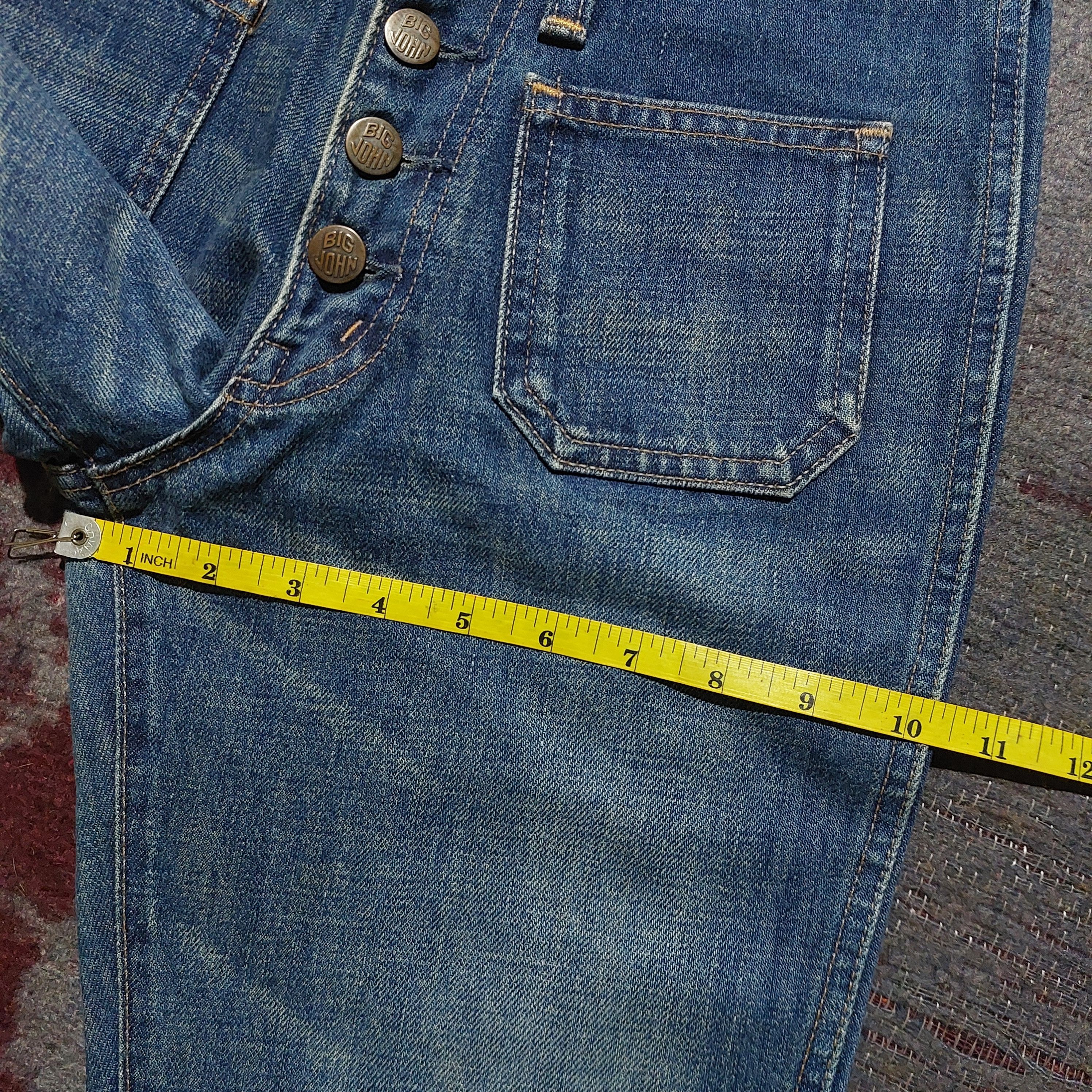 Big John Big John japan front pocket flared denim Size US 27 - 15 Thumbnail
