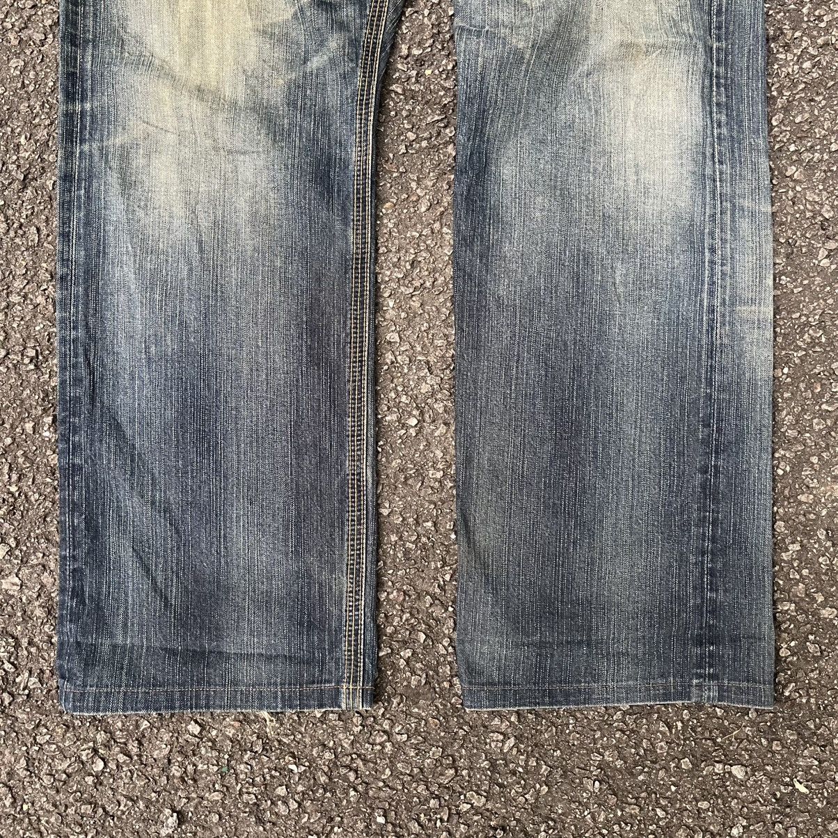 Japanese Brand Vintage Edwin XV-S Rusty Faded Distressed Denim Jean Size 38 Size US 38 / EU 54 - 2 Thumbnail