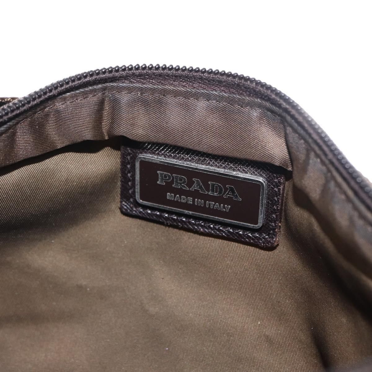 Prada PRADA Shoulder Bag Nylon Khaki Silver Auth 164284 - Jerrillo Size ONE SIZE - 16 Thumbnail