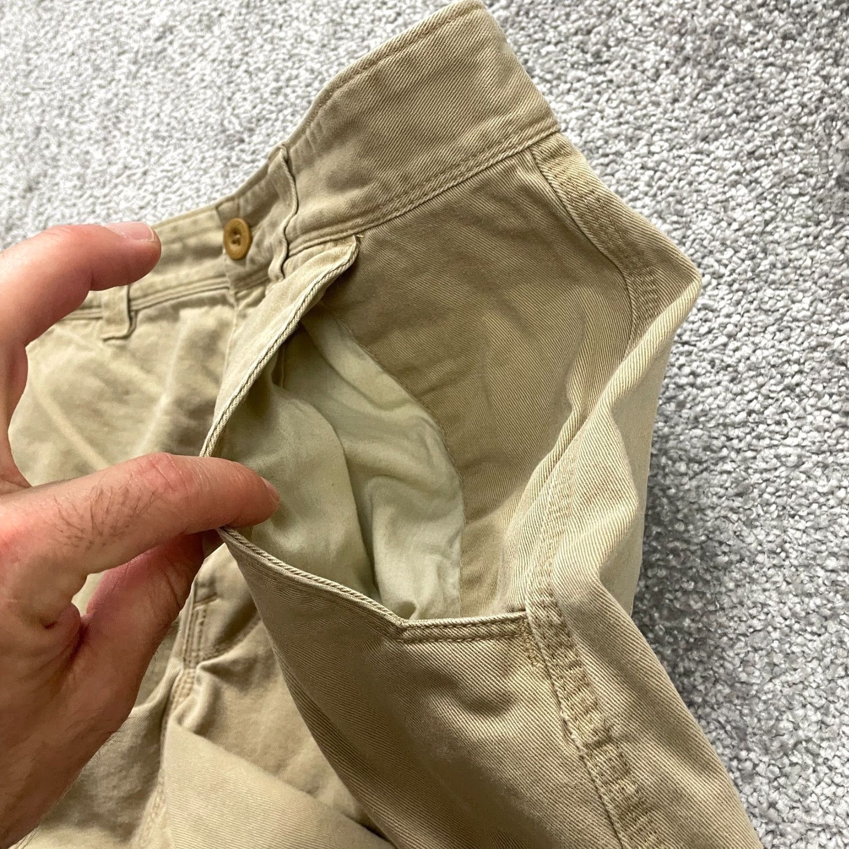 The North Face The North Face Chino Shorts Mens 32 Brown Flat Front Cotton Casual Outdoor 34x8 Size US 32 / EU 48 - 3 Thumbnail
